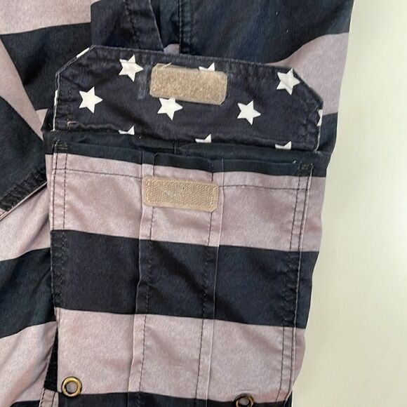 Rugby University board shorts - swim trunks. Size Medium. Drawstring waist. - Picture 6 of 8